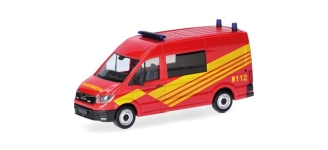 Herpa 098748 - H0 - MAN TGE Halbbus Feuerwehr
